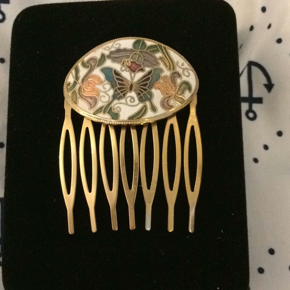 Small hair comb decorative from Beijing China